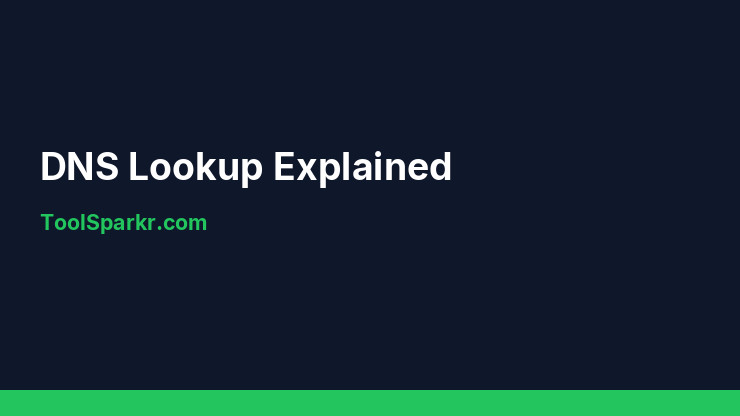 DNS Lookup Explained: How to Check Any Domain