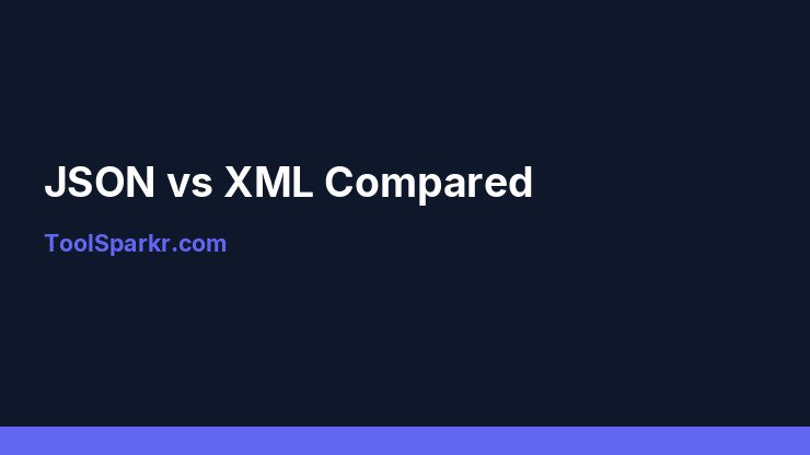 JSON vs XML: Which Data Format Should You Use?