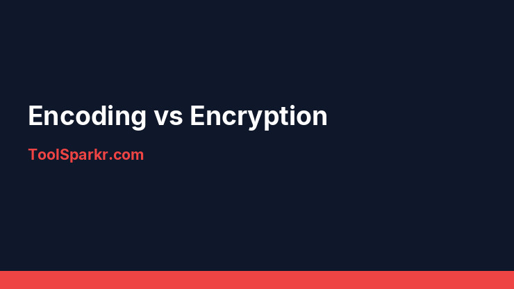 Encoding vs Encryption vs Hashing: What's the Difference?